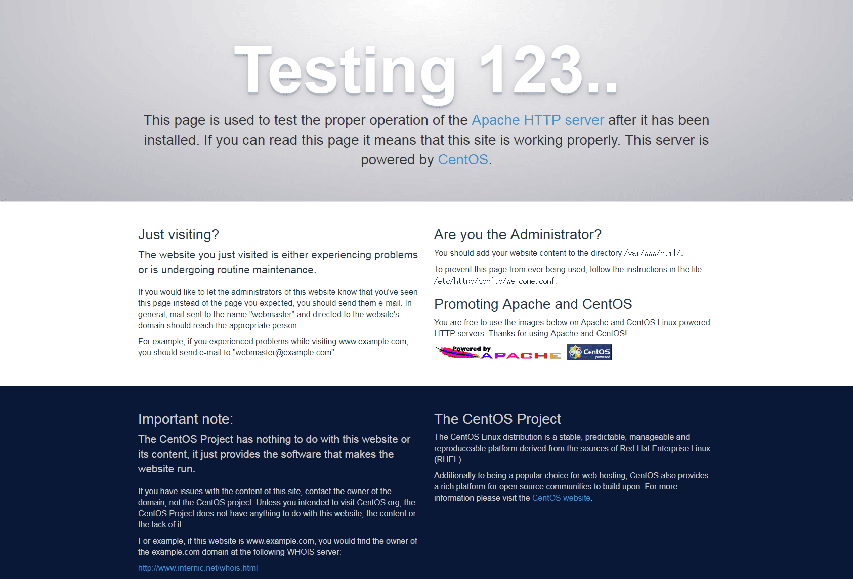 Apache2.4セキュリティ「デフォルトコンテンツ対策」 | Ritolabo