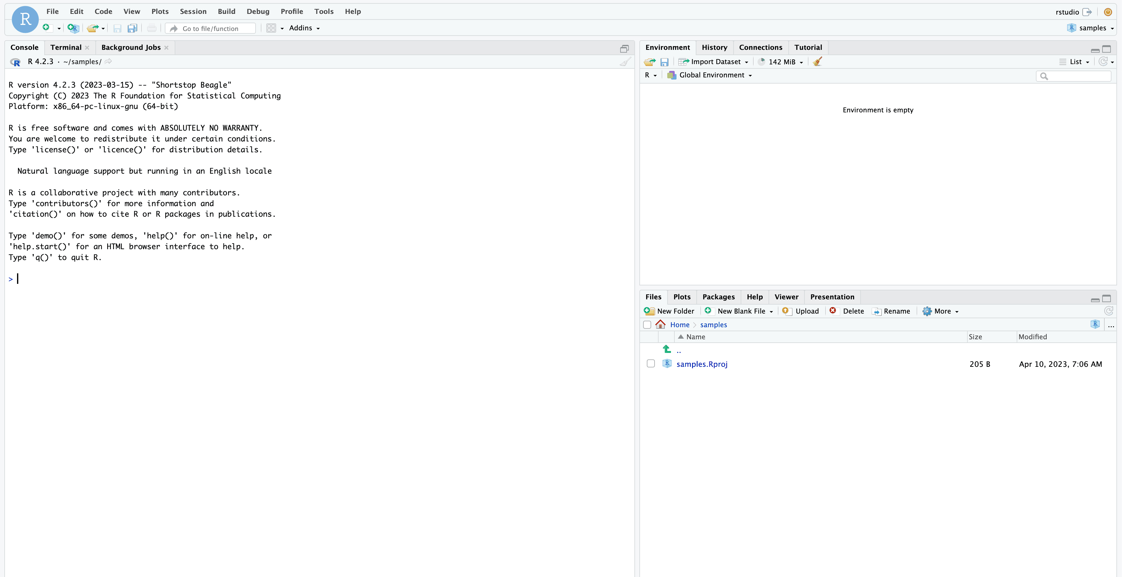 Directory name を入力