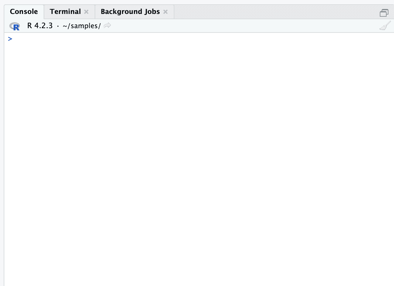 コンソールの表示をクリア
