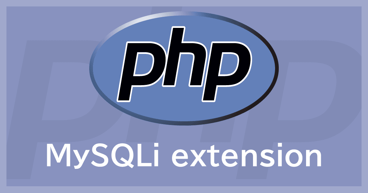 PHP7とMySQLi拡張モジュールでデータベース操作を行う