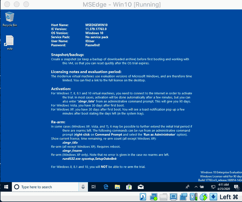 win10デスクトップ画面