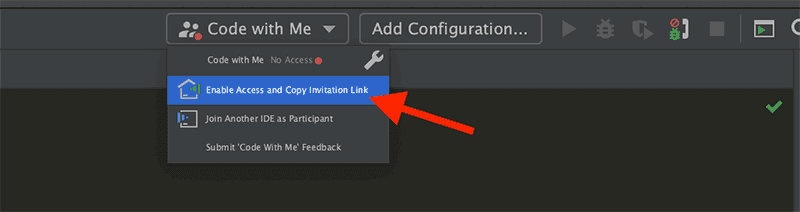 ペアプロ招待リンクの作成