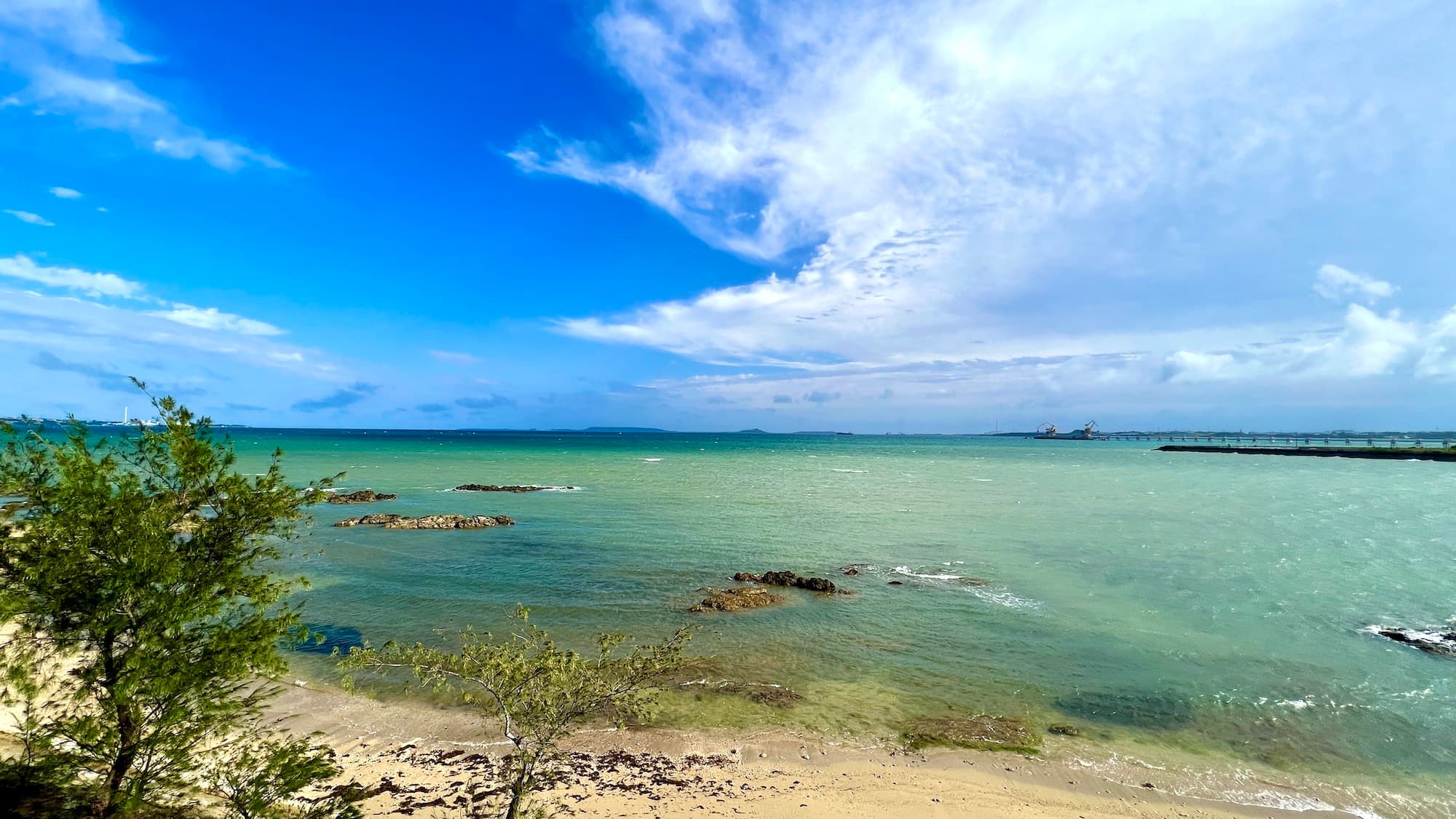 ベランダから海が目の前