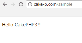 HelloWorld 画面表示