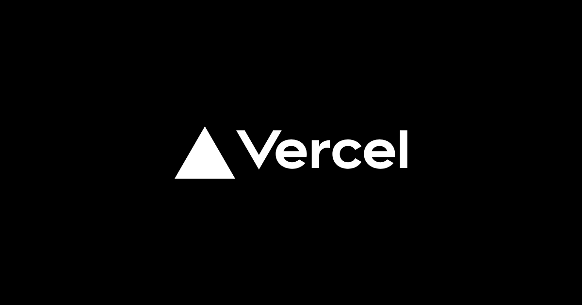 Vercel へのビルド&デプロイをローカル環境から行う